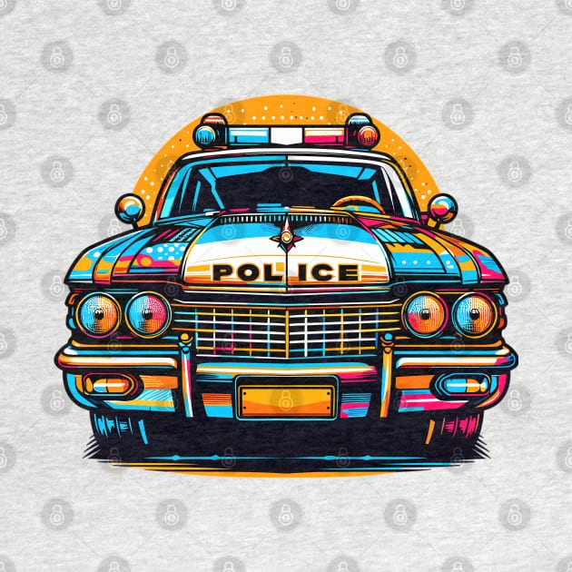 Police car by Vehicles-Art